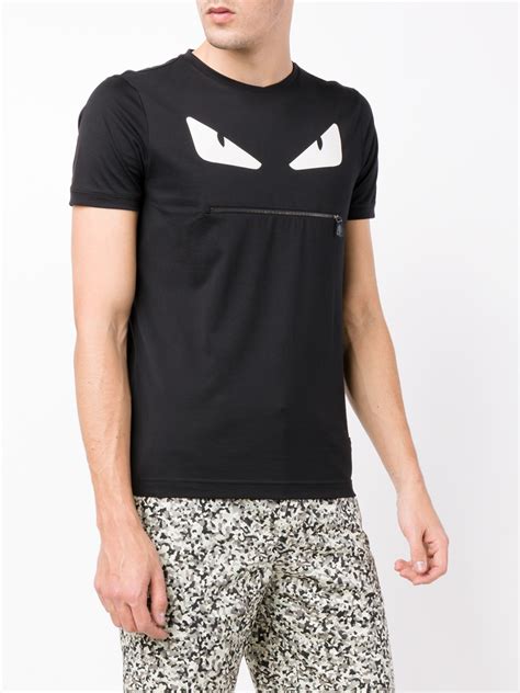 fendi t shirt monster men|Fendi t shirt original.